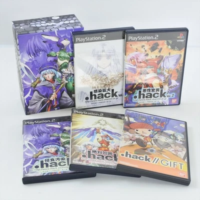 .hack Limited Edition Vol.1-4 Gift PS2 Playstation 2 For JP System 1901 p2 - Image 1 of 4