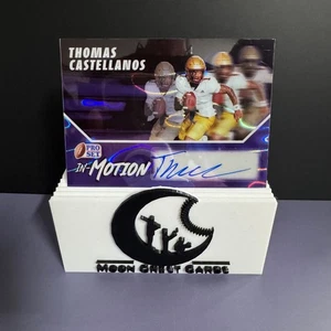 Thomas Castellanos (RC | Automático | #3/8) -- Juego profesional Leaf Metal 2025 #SM-TC1 FSU 🏈 - Imagen 1 de 3