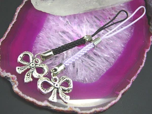 Schleife Handyanhänger Handyschmuck Scharm Anhänger, HA-16 - Bild 1 von 2