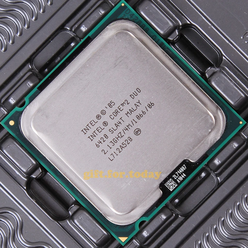 Original Intel Core 2 Duo E6420 2.13 GHz Dual-Core (BX80557E6420) Processor CPU - Image 1 of 1