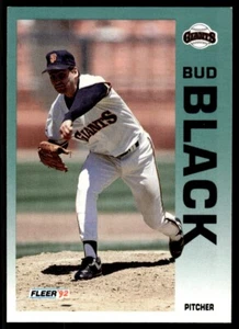 1992 Fleer Baseball Card Bud Black San Francisco Giants #628 - Picture 1 of 2