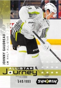 2019-20 Synergy All Star Journey First Appearance #AP4 Johnny Gaudreau /999 - Picture 1 of 2
