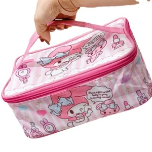 Adorable Niña Rosa My Melody Lunch Box Bolso Aislado Enfriador Bolso de Mano Estuche de Picnic - Imagen 1 de 4