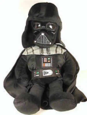 Star Wars Darth Vadar Darth Vader Negro 20" Felpa Mochila Bolso -¡NUEVO con Etiquetas! Foto 1 de 2