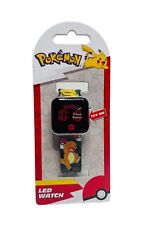 Pokemon Armbanduhr LED Kinderuhr Pikachu Digital Nintendo Uhr NEU & OVP