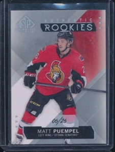 2015-16 SP Game Used True Base Rookie #146 Matt Puempel 06/26 - Foto 1 di 1