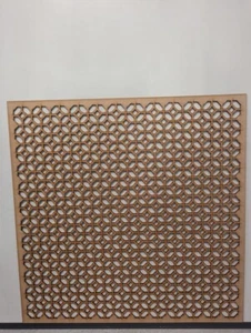 Holzgitter 6mm stark MDF Dekorplatte für Heizkörperabdeckungen, SD2M Muster - Bild 1 von 4