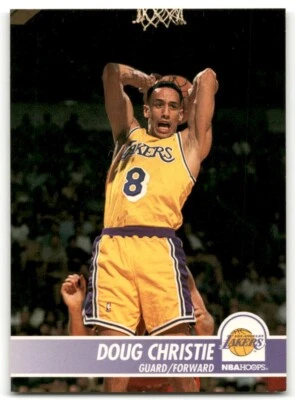1994-95 NBA Hoops Basketball Card Doug Christie #99 Los Angeles Lakers - Image 1 of 2