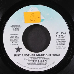 PETER ALLEN: just another make out song / mono ARISTA 7" Single 45 RPM - Picture 1 of 2