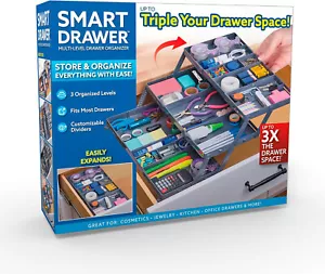 Ontel Smart Cassettiere Organizer per Cassetti Standard - Multilivello - Foto 1 di 8