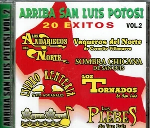 Arriba San Luis Potosi 20 Exitos Vol 2 BRAND NEW SEALED CD2 - Picture 1 of 3