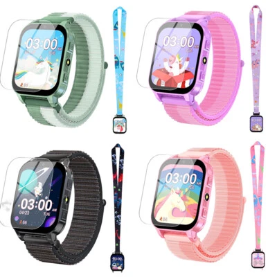 Smartwatch für Kinder mit 30 Puzzlespielen, Kamera, Musik, Geburtstagsgeschenk - Bild 1 von 4