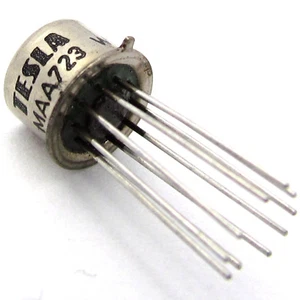 Regulador de voltaje Tesla MAA723 (= LM723) - Imagen 1 de 1