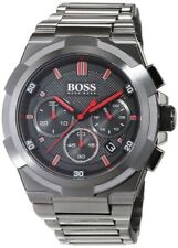 Hugo Boss Watch HB1513361 Men's Supernova Gun Metal Grey Watch 2 Yr WARRANTY