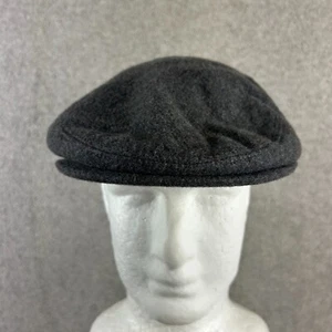 Vintage Cashmere Newsboy Cap Hat Size Medium Old Man Peaky Blinders Wool - Picture 1 of 24