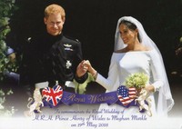 Orginale Postkarte Aus Kanada Prinz Harry Und Prinz William