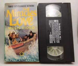 The Miracles of Love Music Video, Volume I VHS, Pre-owned, Very Good Condition - Picture 1 of 2