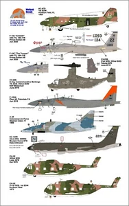 Wolfpak Decals 72-137 Quick Draw Boeing Skyhawk F15 KC135 Sikorsky Ospray 1/72 - Picture 1 of 3