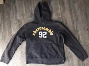 Vintage Abercrombie and Fitch Kinder dicker Hoodie RN 75654 Gr. XL mit Applikation - Bild 1 von 10