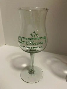 Vidrio PAT O'BRIENS tallo Daiquiri 7 7/8" Nueva Orleans, LA - Imagen 1 de 11