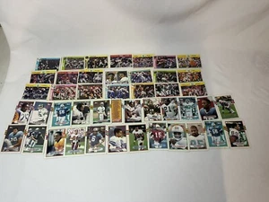 1988 Fleer Live Action NFL & 1989 Topps NFL Lot (45) Mixed Cards - Bild 1 von 8