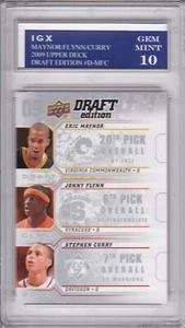 STEPHEN CURRY ROOKIE CARD 2009 Upper Deck Draft Basketball GEM MINT 10 STEPH RC! - Picture 1 of 1