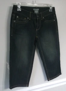 Ann Taylor Blue Slim Fit Lower on Waist Capri Jeans Size OP Petites NWT $49 - Picture 1 of 6