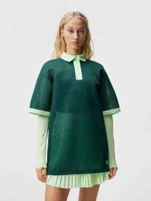 J.LINDEBERG J Lindeberg Women's Tina Golf TOP GWJT07580 M374 Green Rain Forest Small NEW