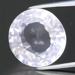 💎 6.14ct 12.5x12mm Oval Natural Light Pink Rose Quartz - Untreated, Africa Gem - Imagen 1 de 4