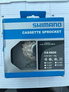 Shimano Ultegra CS-6800 11S 11-23T Cassette HG-EV Sprocket - Picture 1 of 4