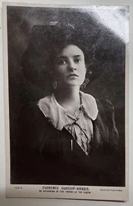 TAMING OF THE SHREW FLORENCE GLOSSOP HARRIS as KATHERINA VINTAGE POSTCARD  - Picture 1 of 2