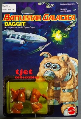Mattel Battlestar Galactica Daggit Action Figure 1978 New - Image 1 of 4