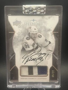 2017-18 Splendor Auto Patch Steven Stamkos /27 WOW - Picture 1 of 1