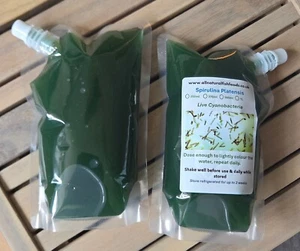400ml Spirulina Platensis Culture + 10L Growing Nutrient & Grow Guide - Free P&P - Picture 1 of 5