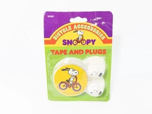 Snoopy Nastro e Spine Accessori Bici per Manubrio, Vintage Arachidi, NOS - Foto 1 di 9