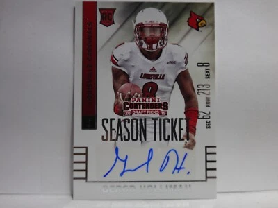 2015 Panini Contenders Draft Picks #189 Gerod Holliman RC Auto - Image 1 of 2