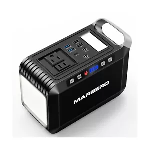 MARBERO 237Wh Portable Power Station with 300W AC Outlet, Mini Generator with... - Picture 1 of 7