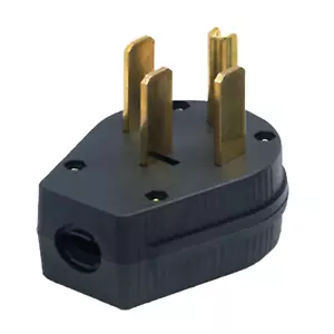 Nema 14-50P Plug 50 Amp 125/250 Volt Plug with 3 Pole 4 Wire Heavy Duty Spec - Picture 1 of 12