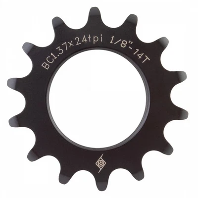Origin8 Track Cog 14T x 1/8` Black - Image 1 of 3