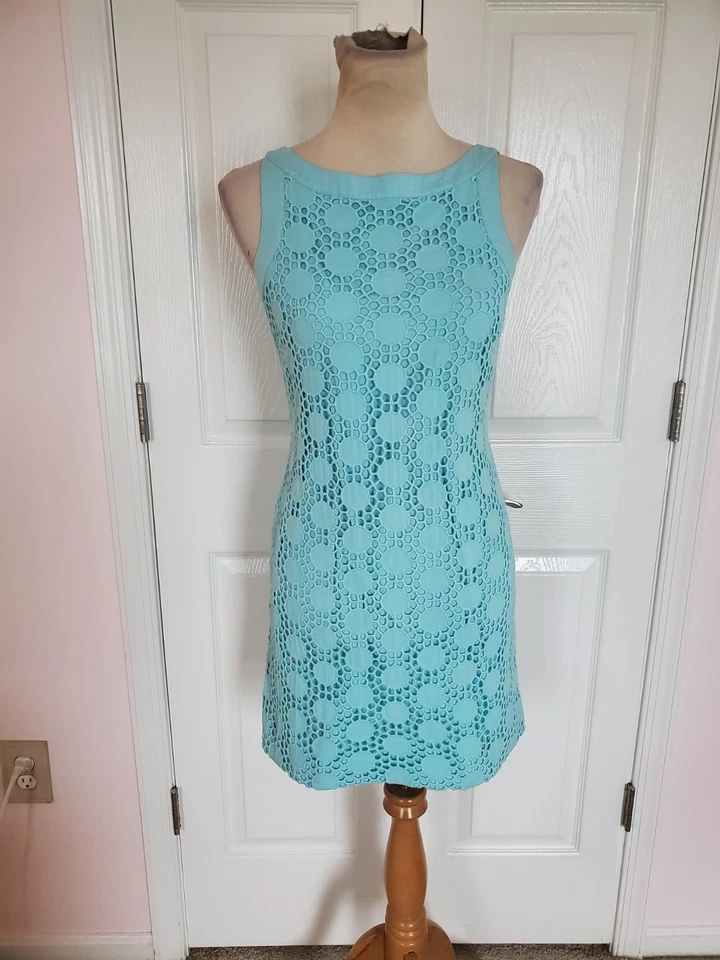 Vestido azul para mujer Vineyard Vines (talla 4) Foto 1 de 4