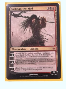 Sarkhan the Mad, Rise of the Eldrazi, Near Mint, Magic the Gathering MTG - Picture 1 of 1