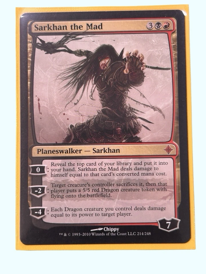 Sarkhan the Mad, Rise of the Eldrazi, Near Mint, Magic the Gathering MTG - Image 1 of 1