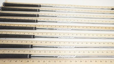 True Temper Dyn Gold Amt White X100 34.25"-37.5" 8Pc Iron Shaft Set Pulls 133824 - Image 1 of 4