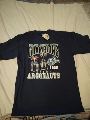 Vintage My Favourite Team CFL 1996 Grey Cup Toronto Argonauts Shirt Men's XL NWT - Image 1 of 4