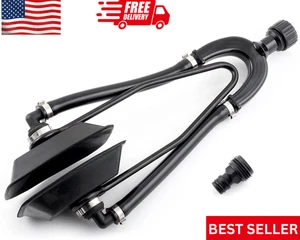 Kit de descarga de motor de barco de alimentación doble manguitos y accesorios de manguera motor fueraborda lavado - Imagen 1 de 4