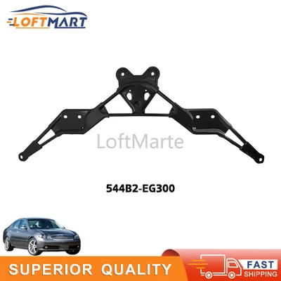 Front Subframe Crossmember Brace Bracket 544B2EG300 For EX35 G35 G37 M35 Q40 Q60 - Image 1 of 4