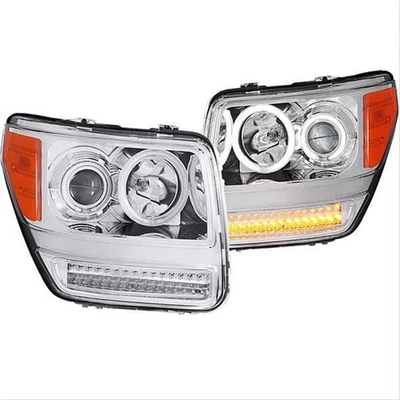 Anzo Headlights Projector CCFL Halo  2007-2011 Fits Dodge Nitro 111144 Foto 1 de 4