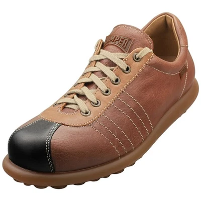 Camper Ariel Mens Casual Trainers Brown Pelle - 44 EU - Imagen 1 de 4