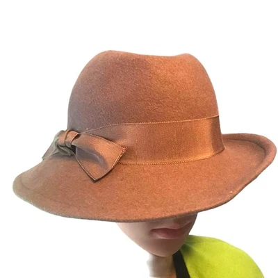 Sombrero tostado vintage años 90 Street Smart by Betmar 100 % lana para mujer Westerncore dinero antiguo Foto 1 de 4