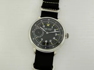 Ulysse Nardin Laco Aviator Luftwaffe Pilots WWII Vintage 1939-1945 Swiss Watch - Picture 1 of 12